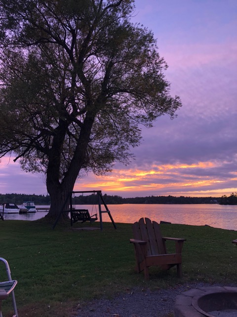 Sunset at the Waterfront