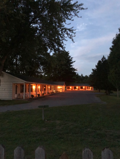 Front Motel at Dusk